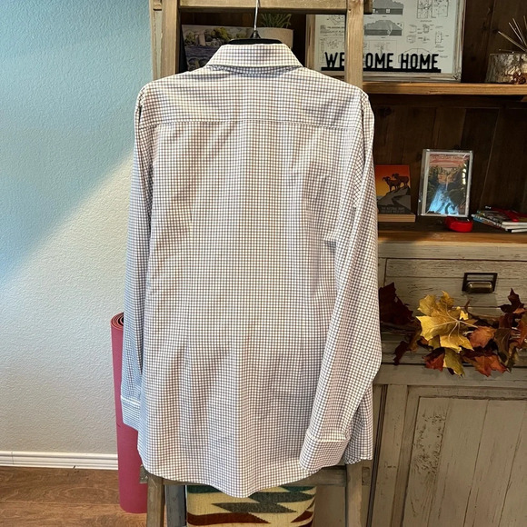Mizzen+Main men’s Leeward long sleeve dress shirt size XL trim fit - Picture 6 of 9